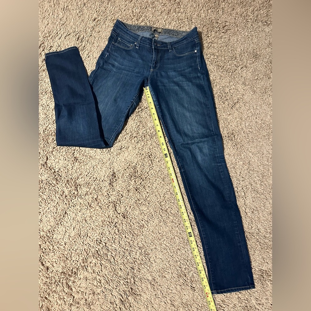 Paige Denim Peg Skinny Jeans - Size 28